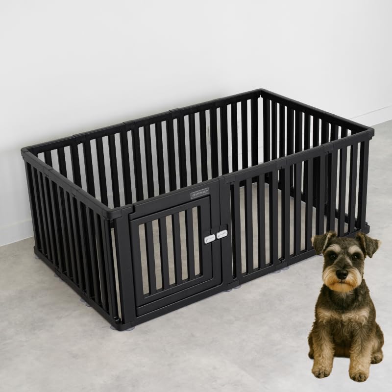 Amazon | abaskdesign ペットサークル 幅156×奥行96×高さ60cm フェンス